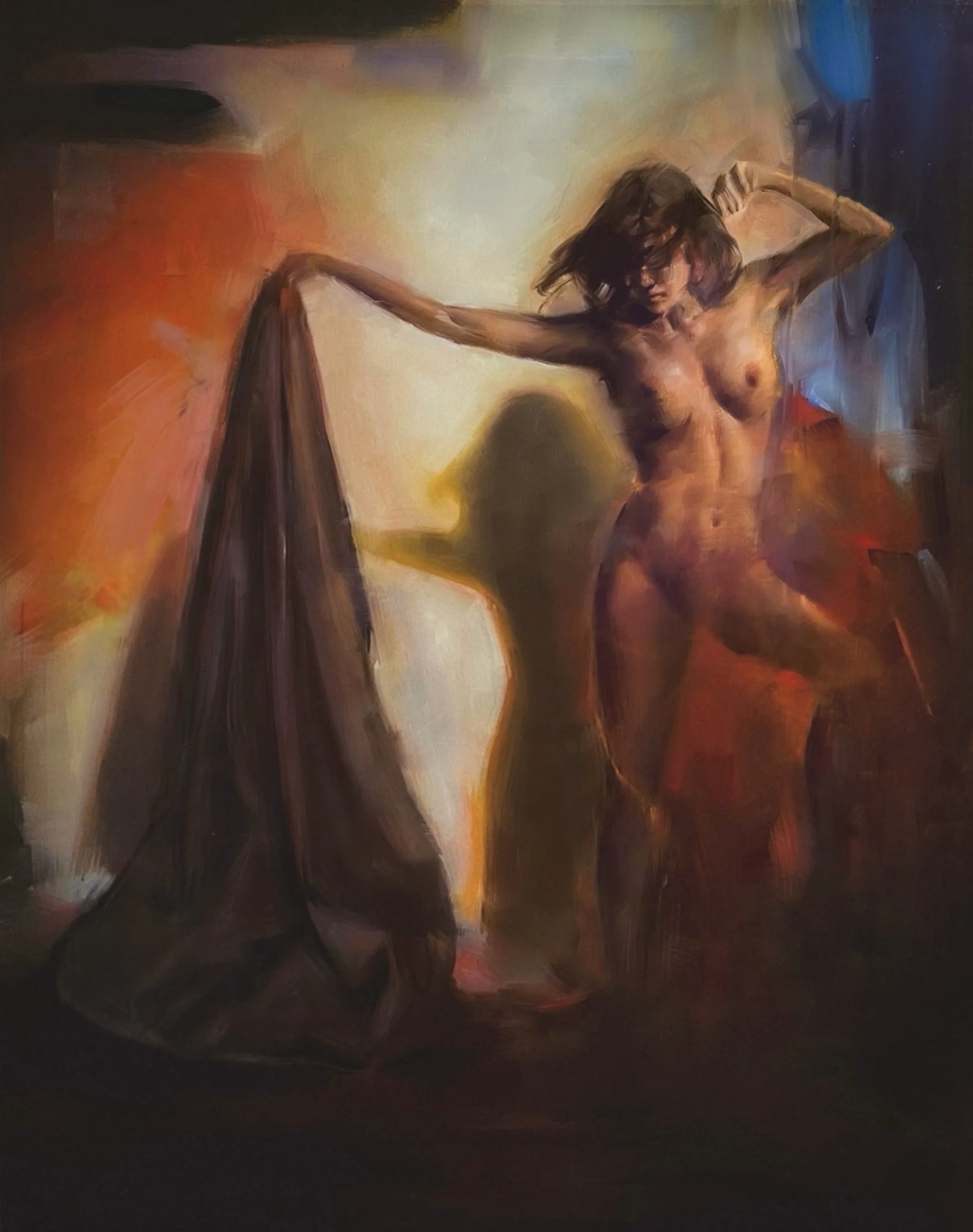Unveil- Oil on canvas- 24 x 30 in