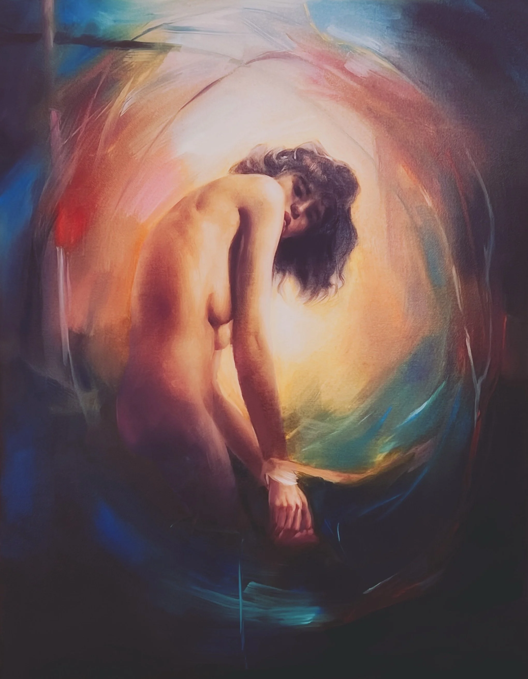 Bound to Destiny- Oil on canvas- 22 x 28 in