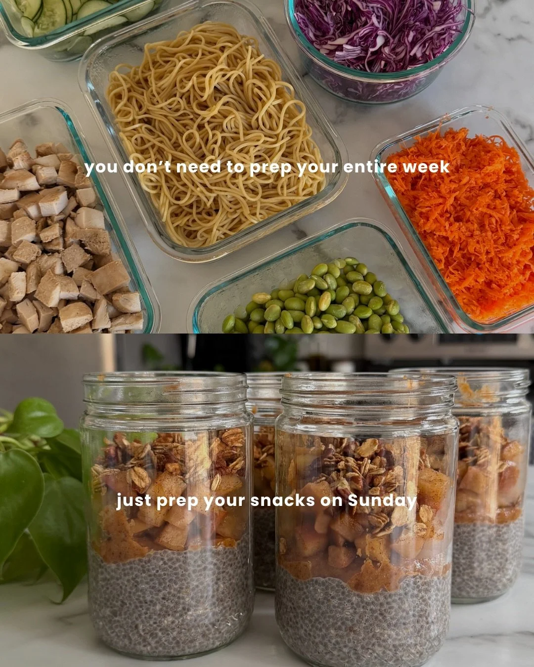 When life gets chaotic, simplify 🍎👟✨

Pick the 2 things that matter most in a given week and do them consistently. You&rsquo;ve got a whole lifetime to build from there.

Becoming your healthiest self is never about doing it all at once 🫶🏼

Feeli