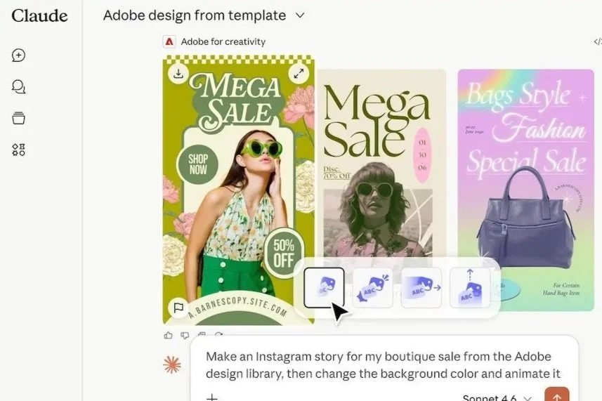 Claude x Adobe : l’IA entre dans le cœur des outils créatifs