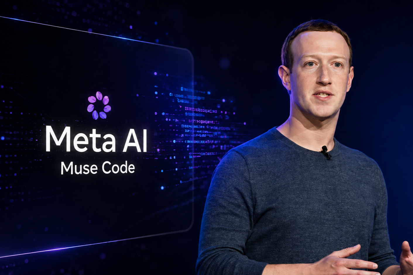 Meta lance Muse Code : quand l’IA ne se contente plus d’assister