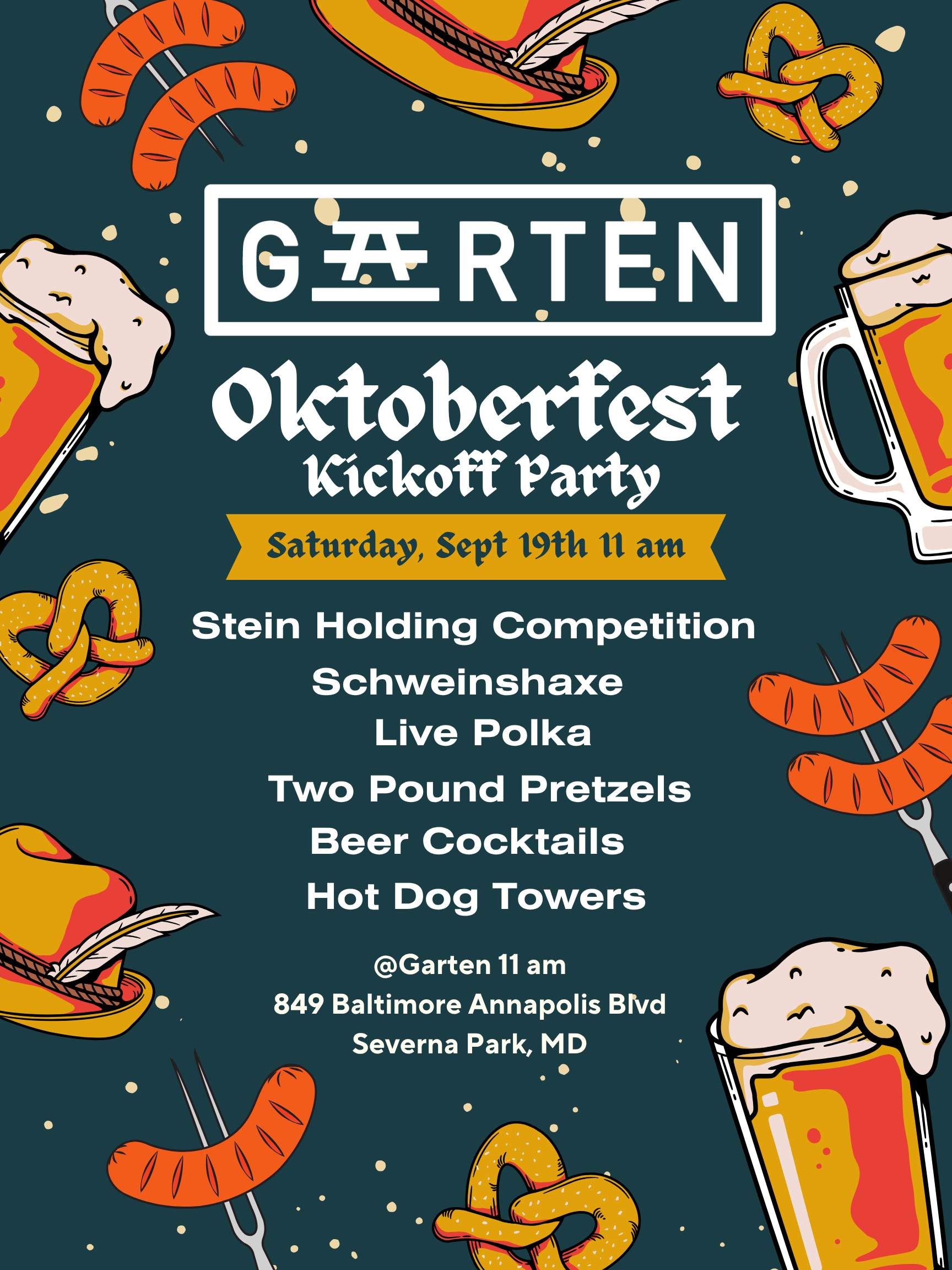 Oktoberfest KICKOFF!