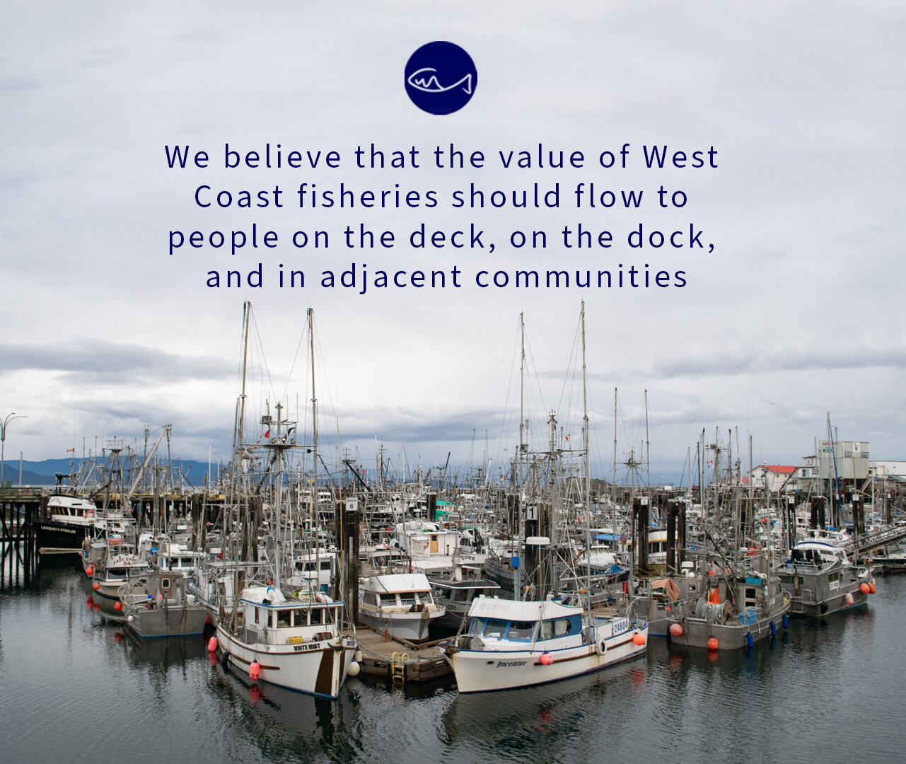 We are a grassroots movement of Indigenous and non-Indigenous fish harvesters, small businesses, fishmongers, chefs, restaurateurs, fishing families, and community organizations. We are united by our connection to fisheries and the abundant social, c
