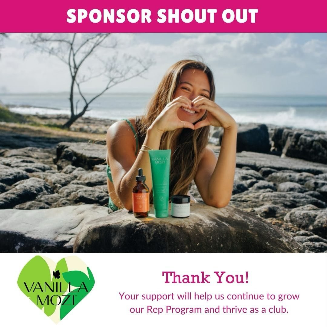 SPONSOR SHOUTOUT - Thank you to @vanillamozi for their ongoing support! Keeping us in stock of repellent for those pesky Mozzies at evening games! We appreciate you!