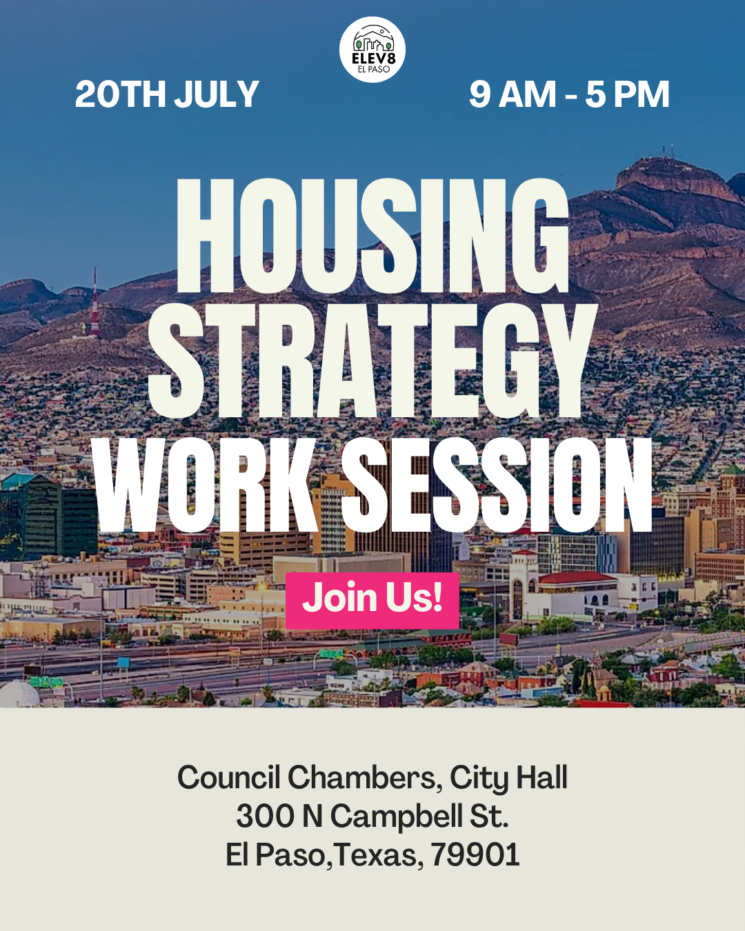Housing Strategy Work Session
