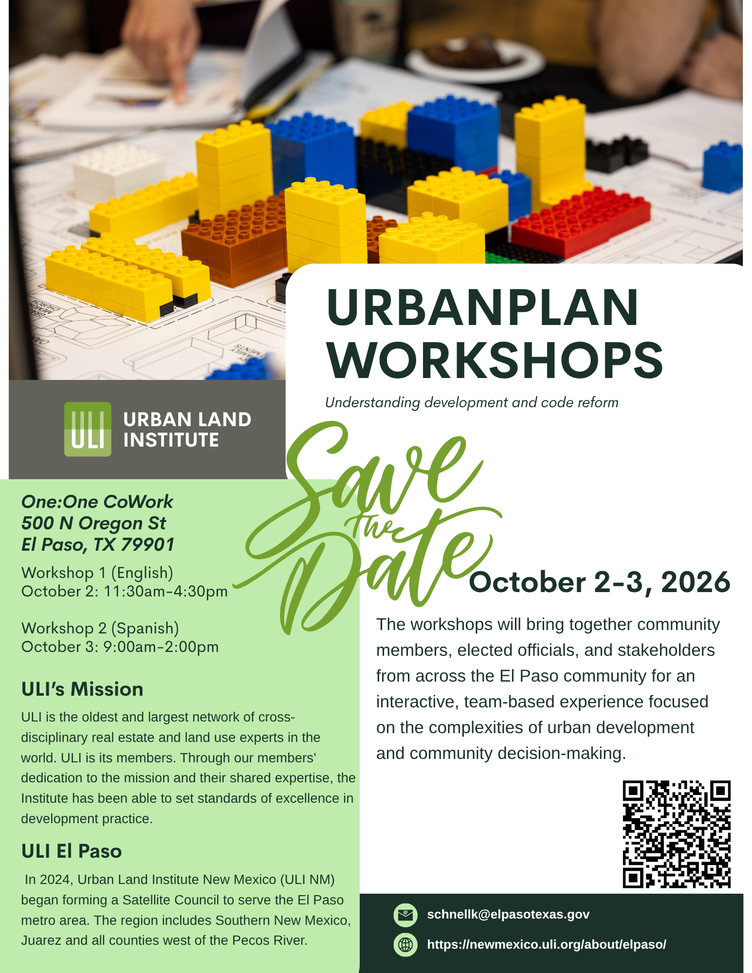 ULI UrbanPLAN Workshops 