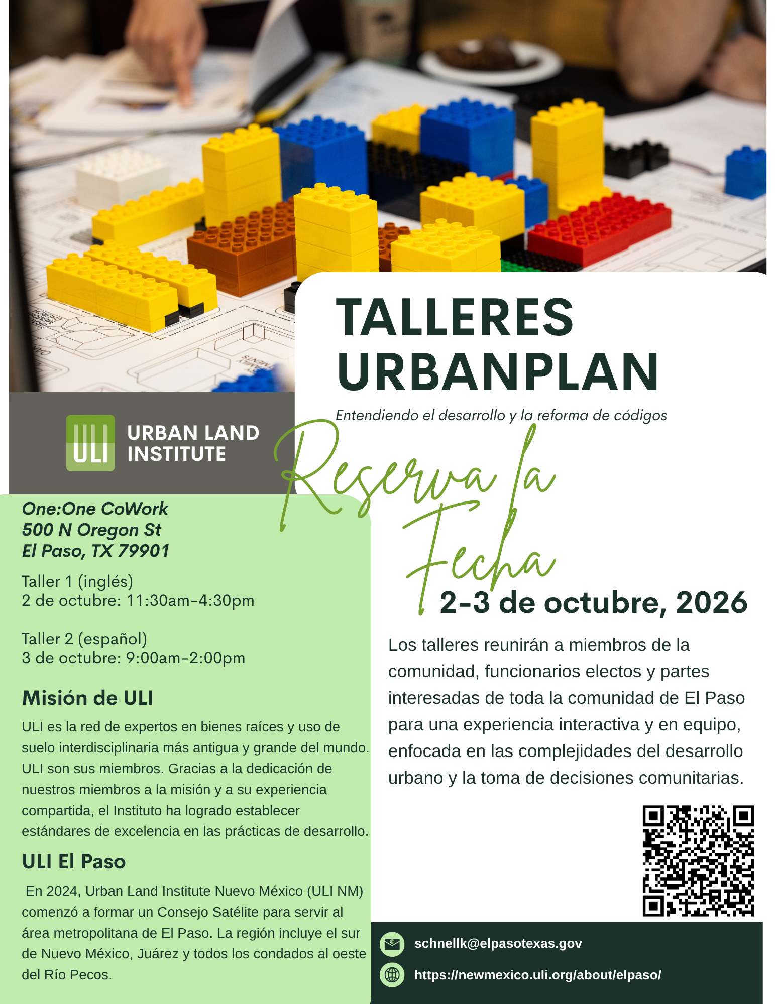 ULI UrbanPLAN Workshops (Spanish)