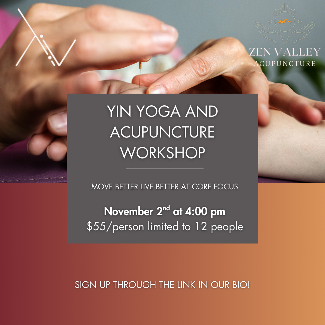 Yin Yoga and Acupuncture Workshop