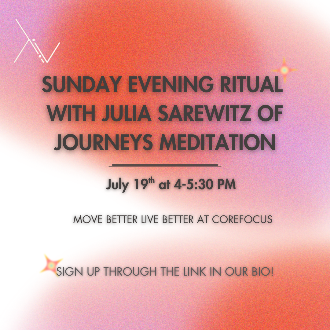 Sunday Evening Ritual