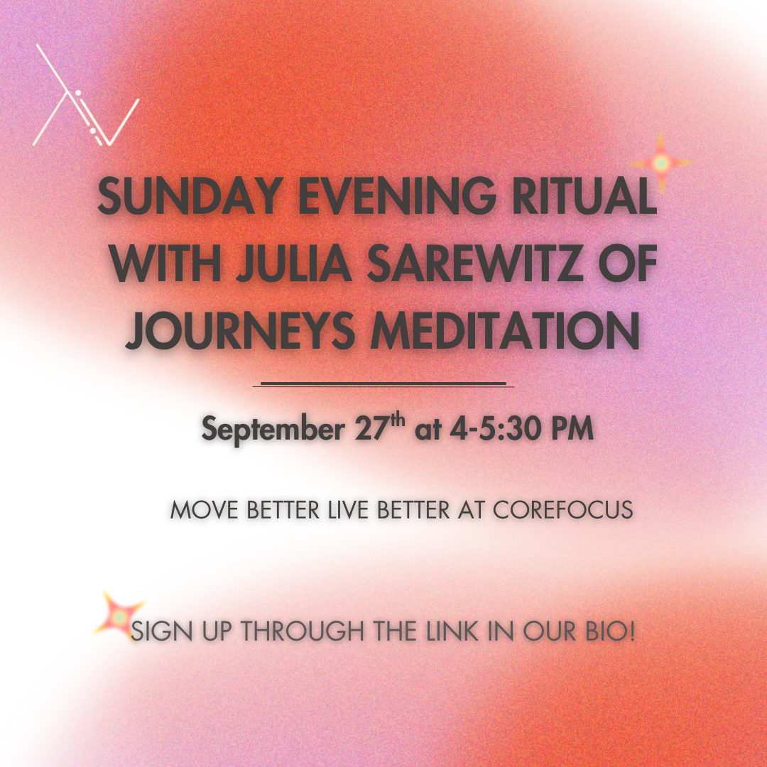 Sunday Evening Ritual