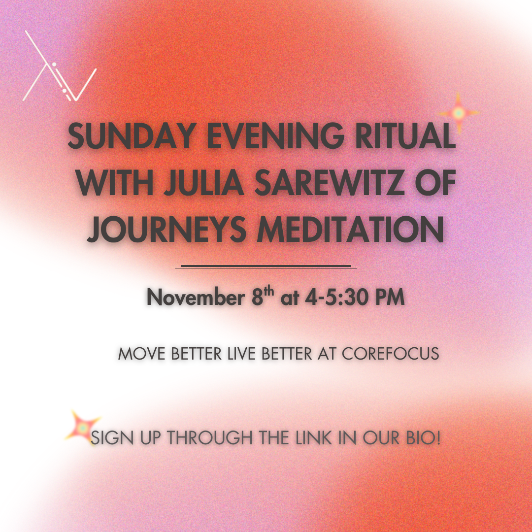 Sunday Evening Ritual 