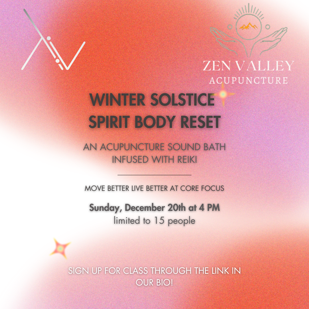 Winter Solstice Spirit Body Reset