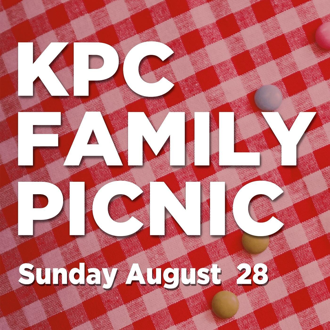 To celebrate the start of another great year, join us for a special KCS Welcome worship service Sunday, August 28, 11 AM. Stay after the service for a picnic and games outside. We&rsquo;ll take care of the main dish (roast pork); you can bring your f