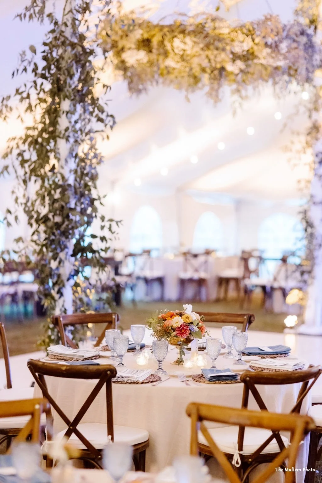 Dismal River club wedding table