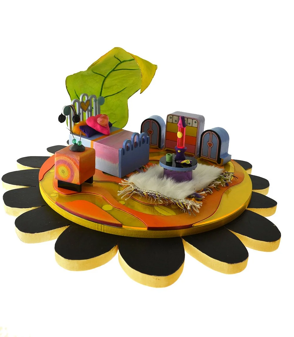 Groovy Technology Dollhouse Bedroom