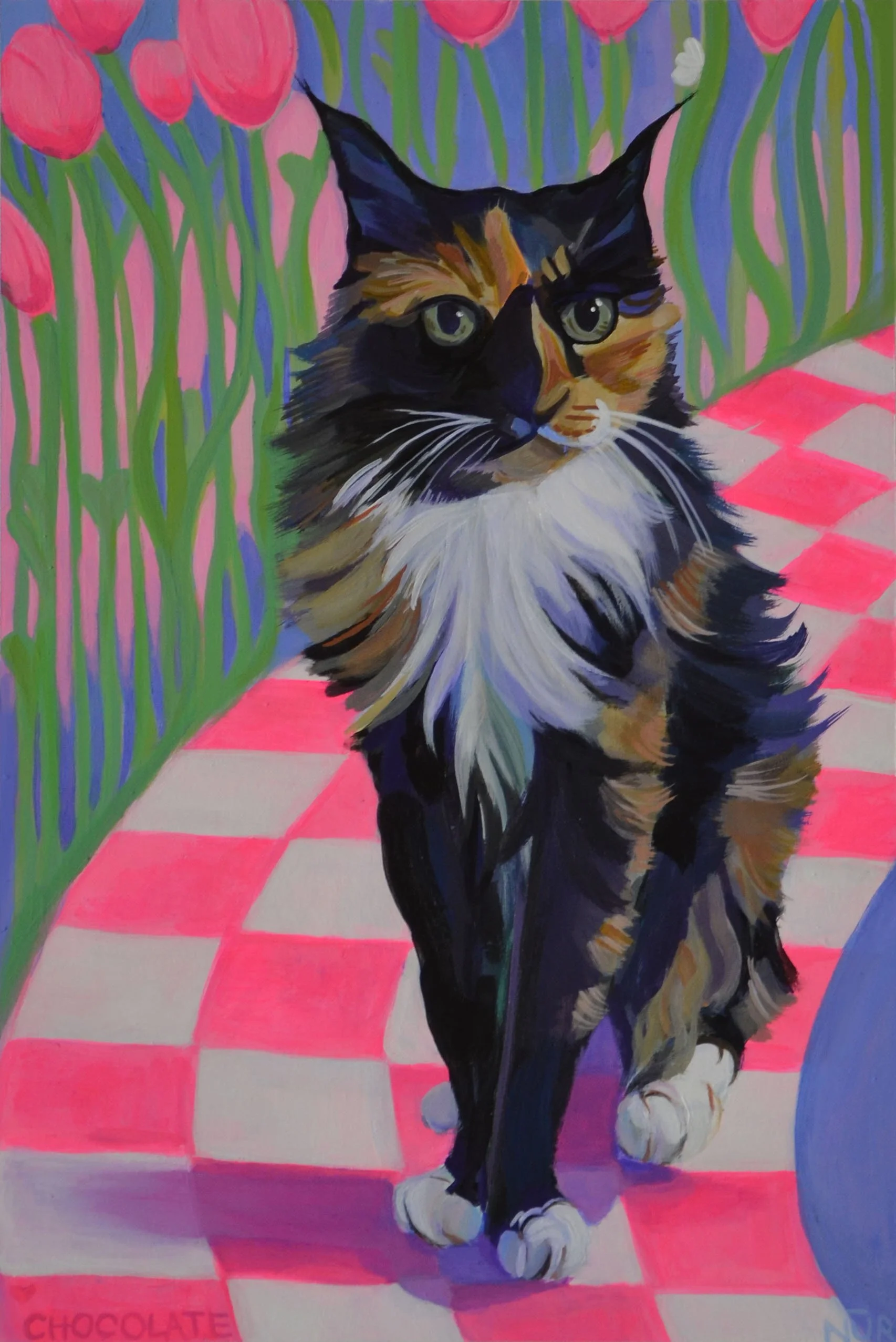 Gouache on Illustration Board