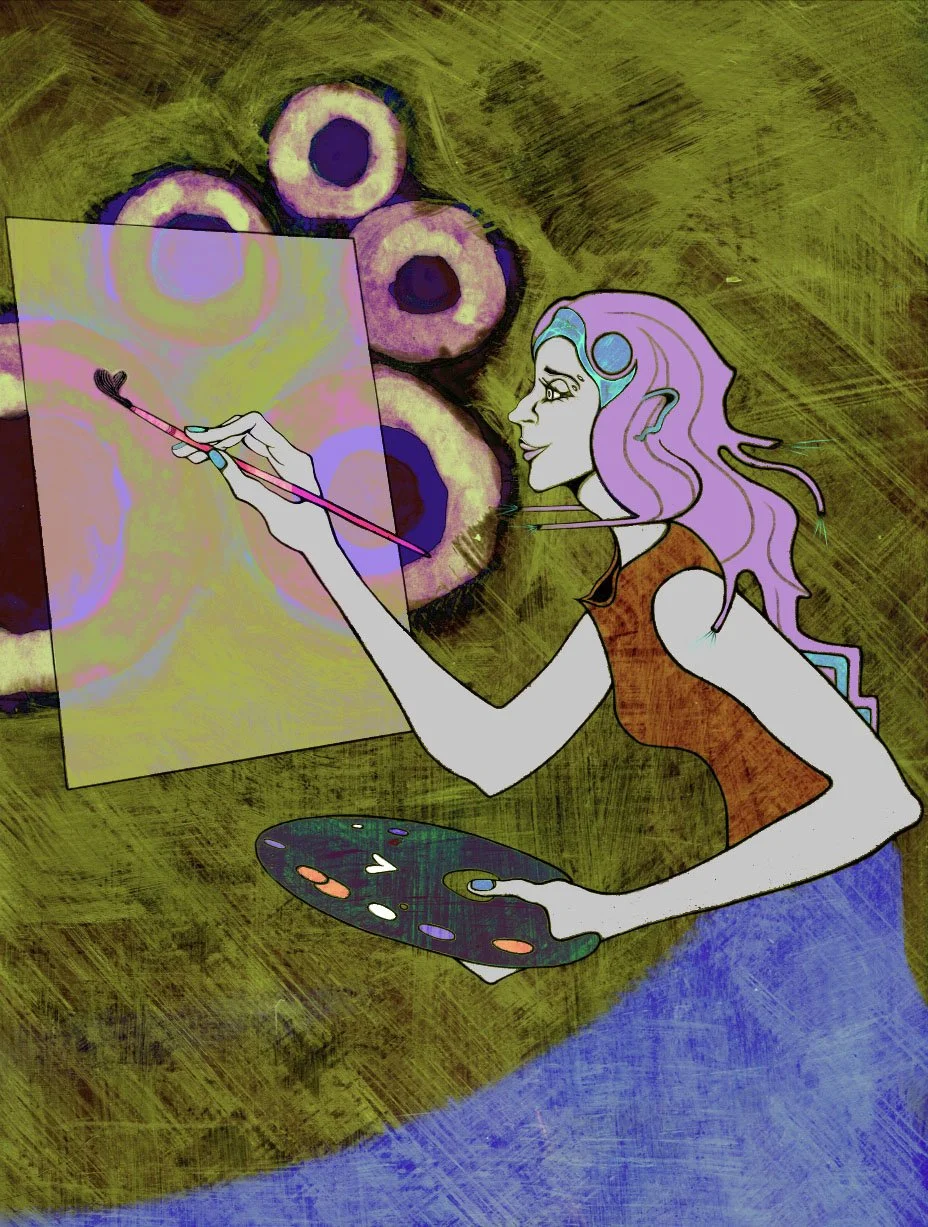 Pen & Ink + Digital 
