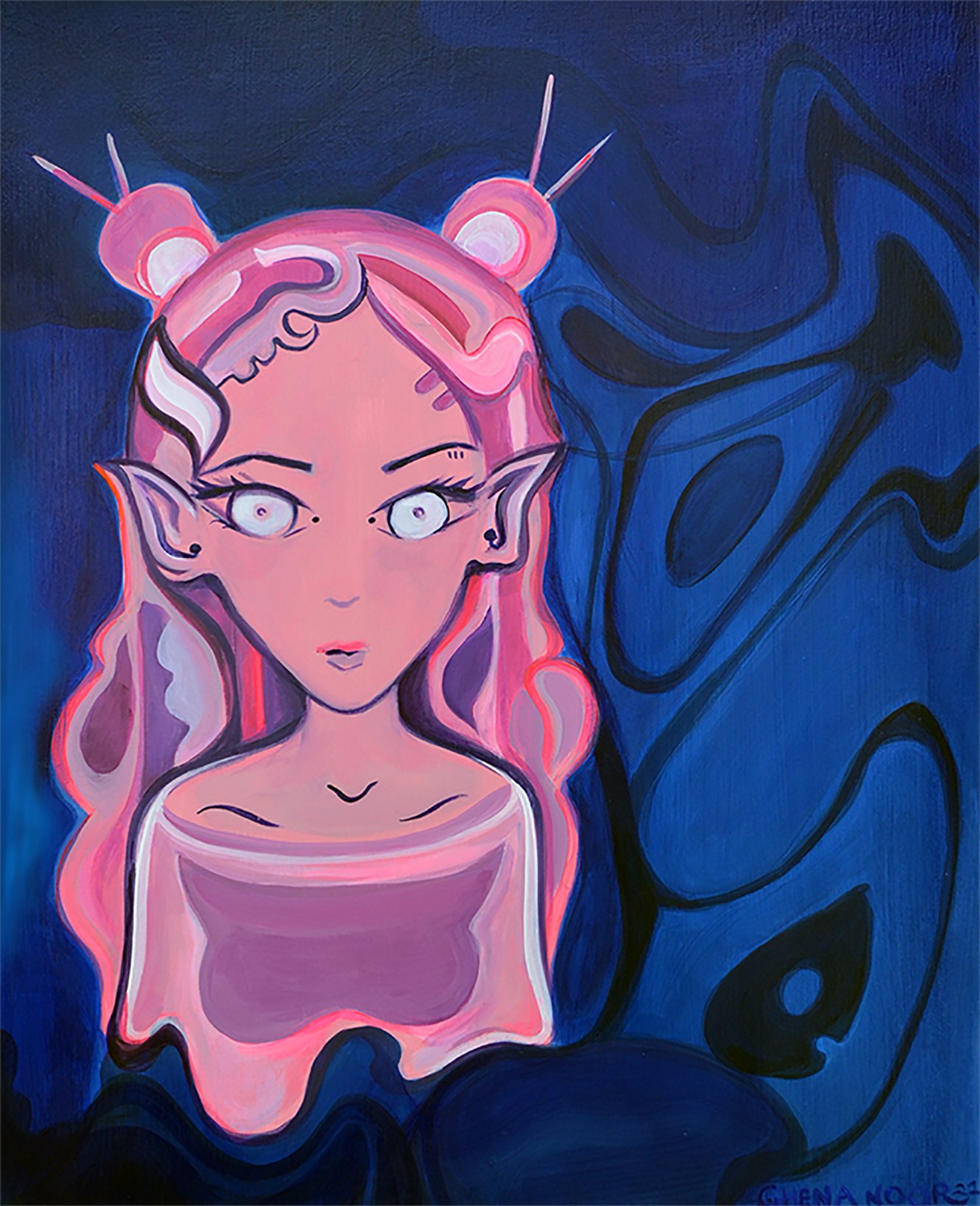 Acrylic on Birch