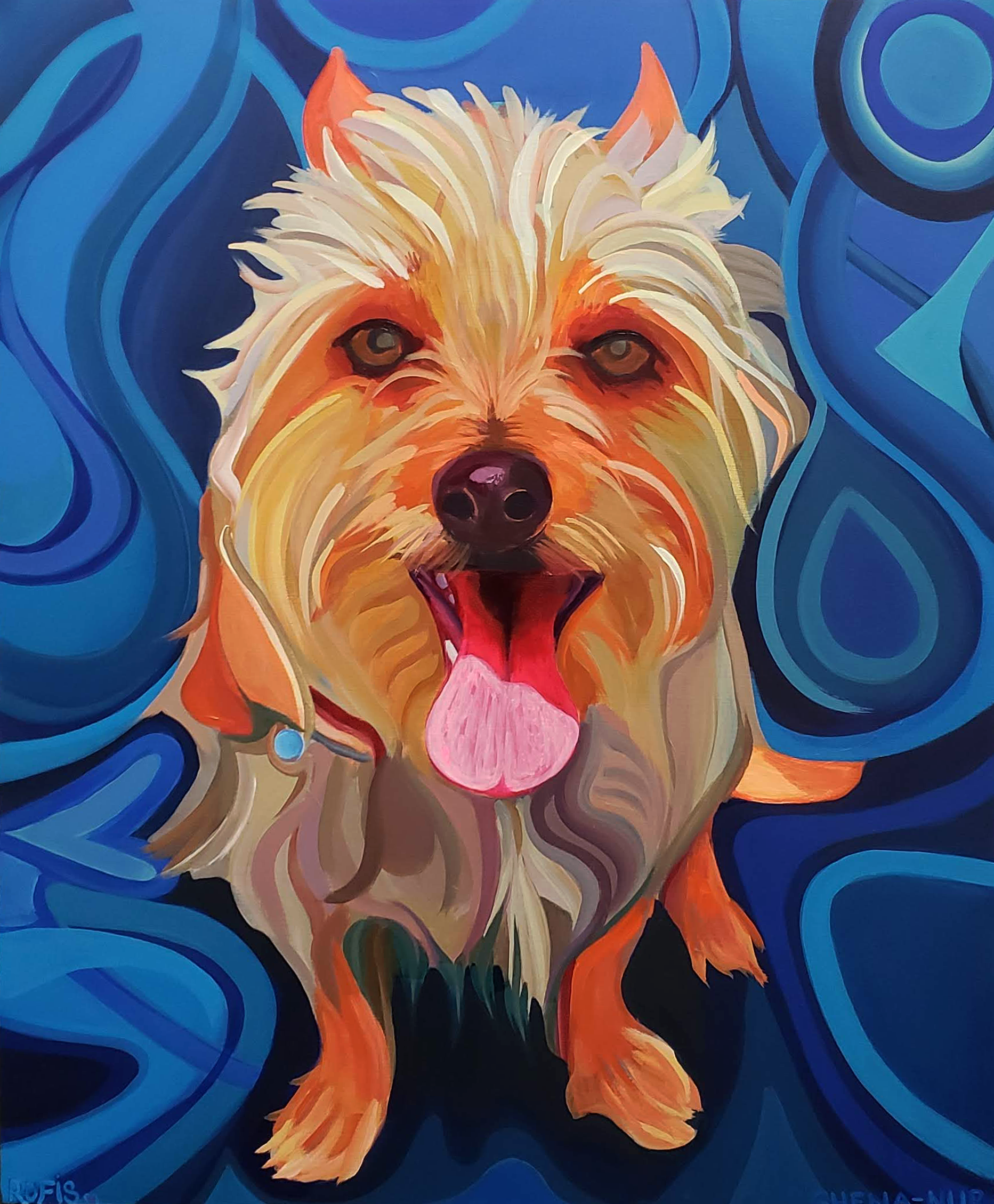 Acrylic on Birch
