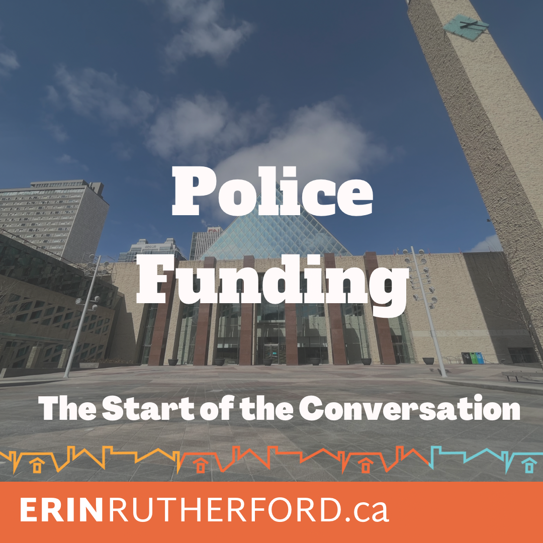 Police Funding - The Start of the Conversation 
