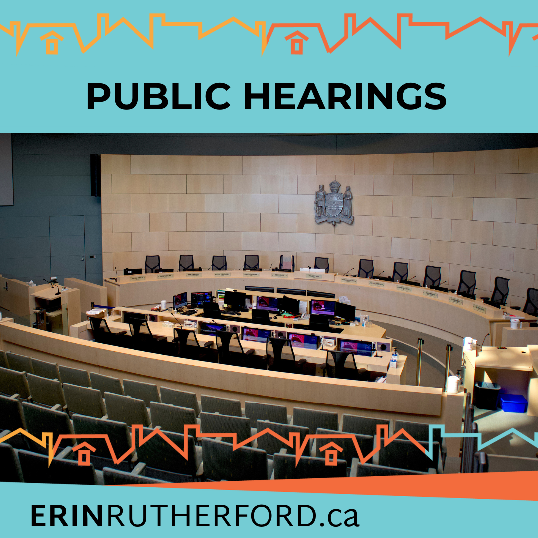 Public Hearings