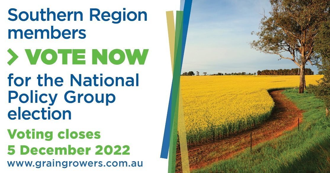 Okay I&rsquo;ve put my hand up for the GrainGrowers National Policy Group.

I love farming and ag. But, more importantly, I&rsquo;m passionate about farming families and rural communities. I love the grains industry and want to do my bit.

#aussiegra