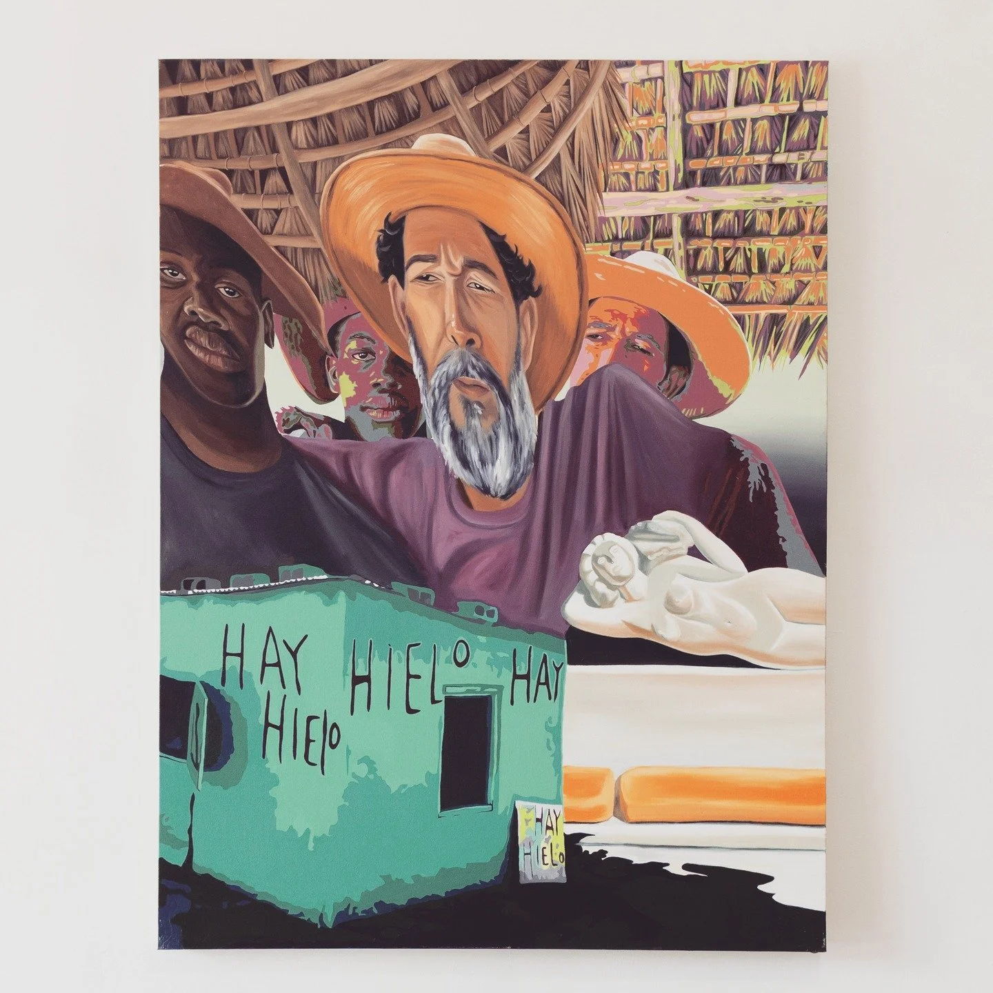 "Vaqueros Balinejos" (2024) is now on view at the Xela Institute of Art as a part of Nara Winston's exhibition "To Die Dreaming (Morir So&ntilde;ando)" (2025), through December 10th.
@nara.narita

Please DM, email info@xela.art, o