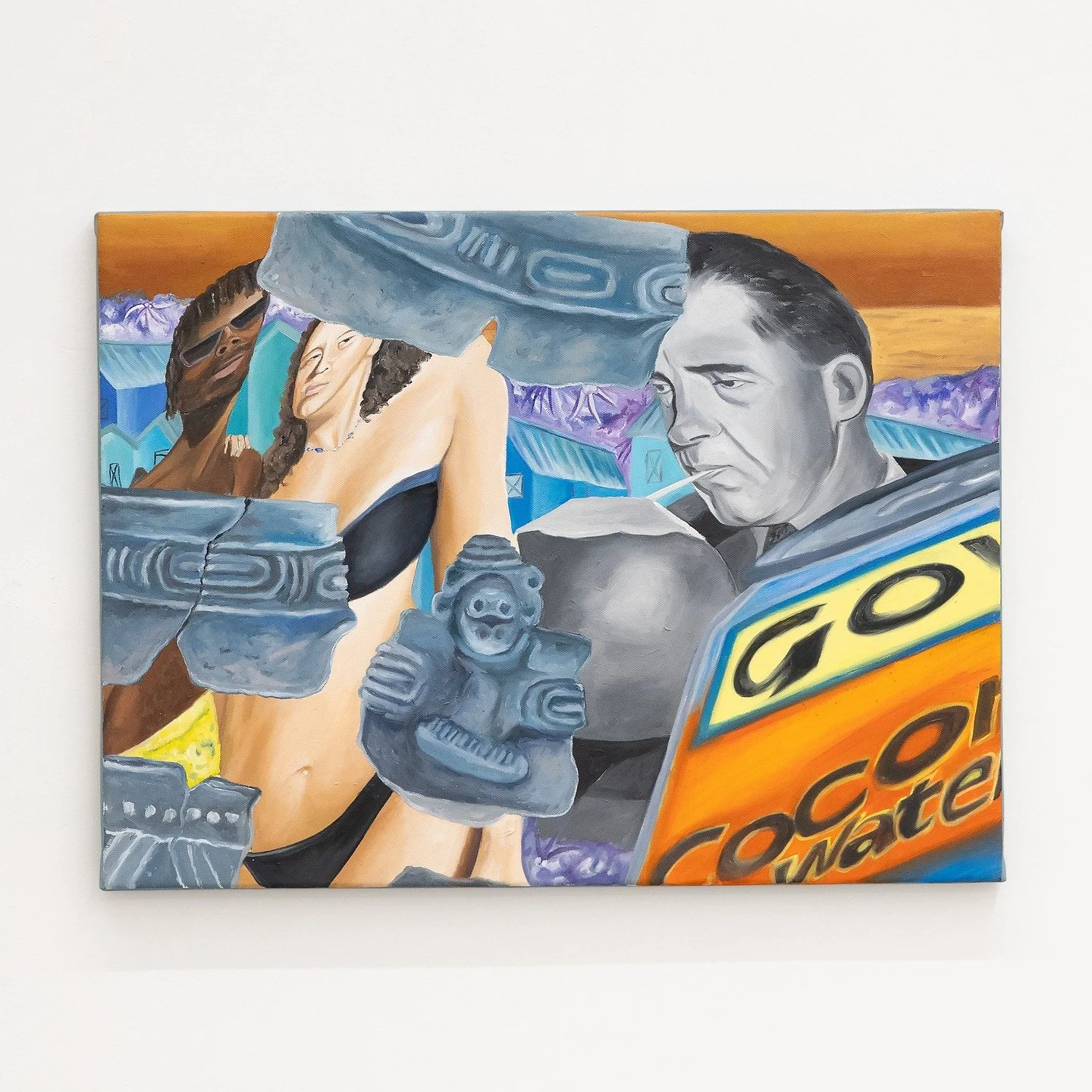 "Agua'e Coco" (2025) is now on view at the Xela Institute of Art as a part of Nara Winston's exhibition "To Die Dreaming (Morir So&ntilde;ando)" (2025), through December 10th.
@nara.narita 

Please DM, email info@xela.art, or visi