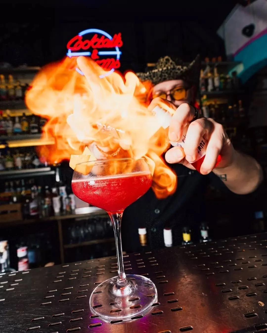 Scrap December, Neon Palms @neonpalms.perth is always in its festive era. Tropical cocktails made for the heat of summer, long nights and big personalities in every glass.

Shot by Ryan Cubbage @cubbagephoto for Appetite ❤️&zwj;🔥