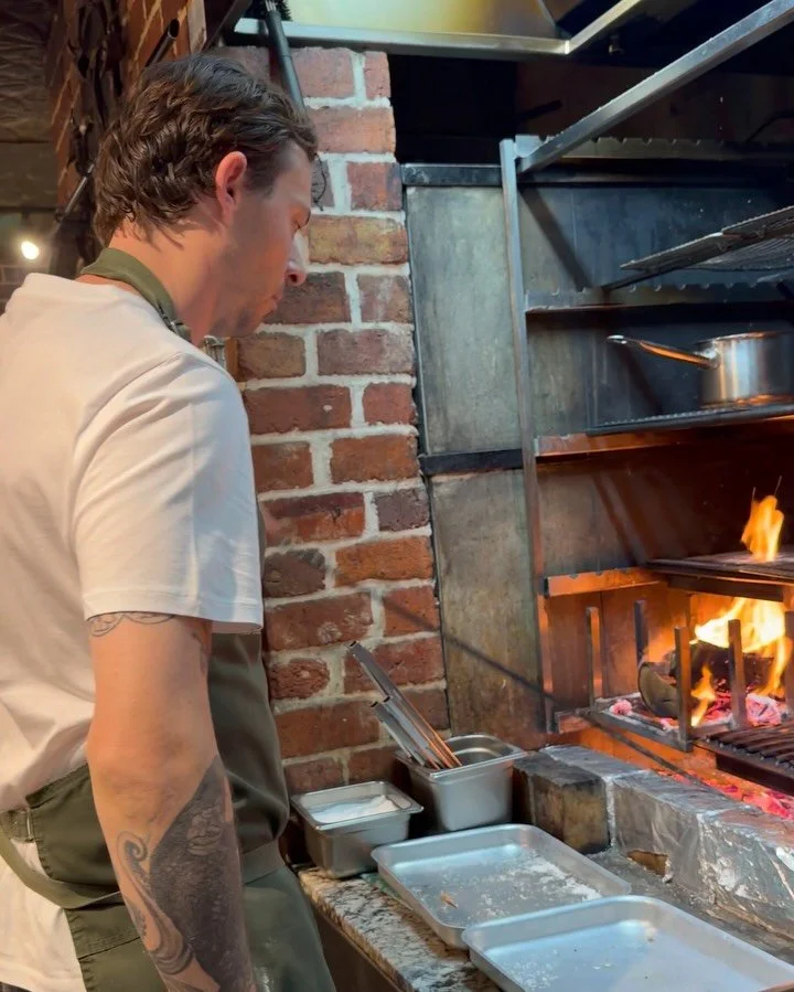 Hot off the grill at @fallow_perth 🔥 Back in the kitchen for a lo-fi shoot.
