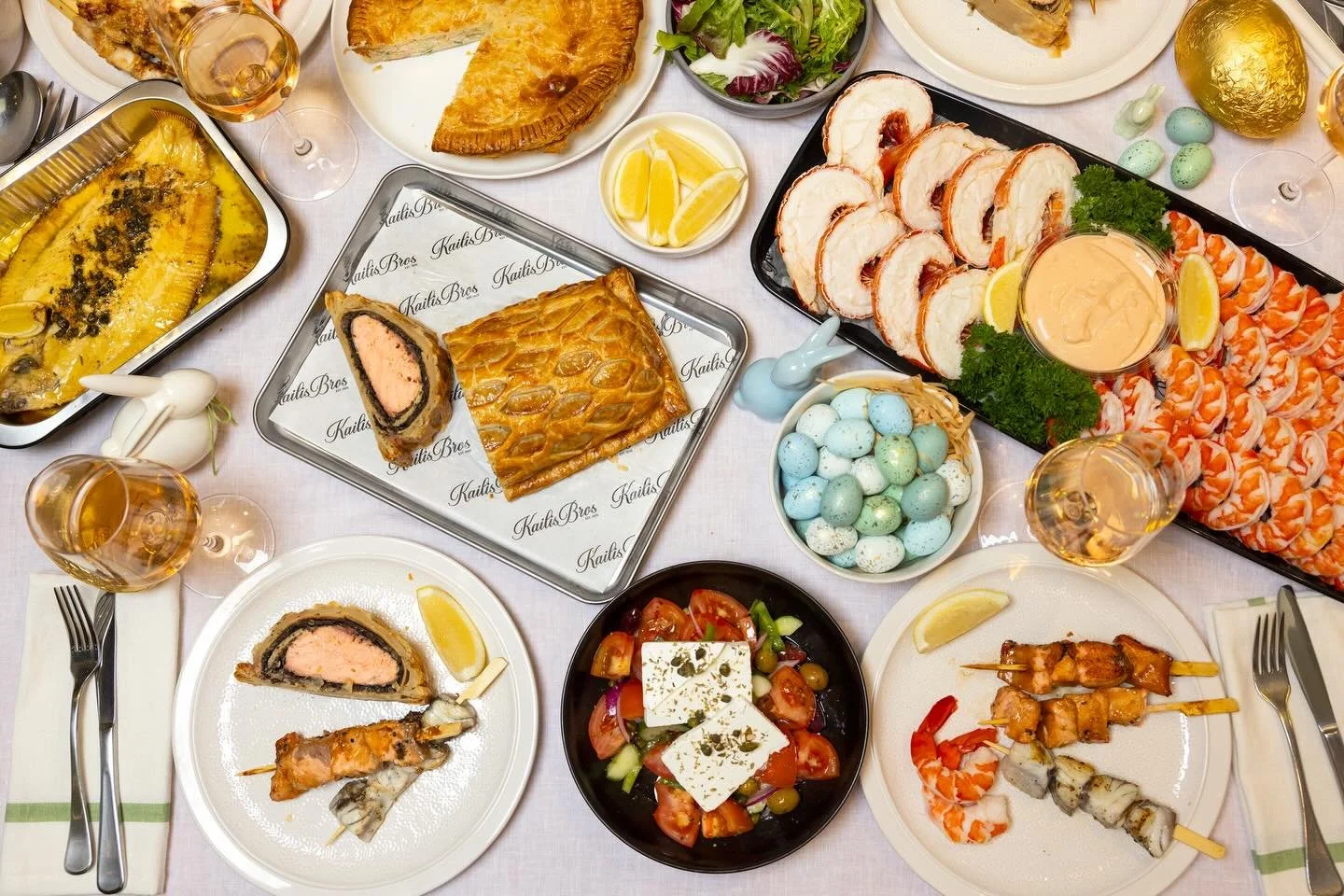 Celebrating 100 Easters with @kailisbrosleederville. A new range of ready to bake seafood by Chef @james_wallis_food, a Good Friday Channel 9 live cross before sunrise, a visit from The West Australian and weeks of build up behind the scenes.

From o