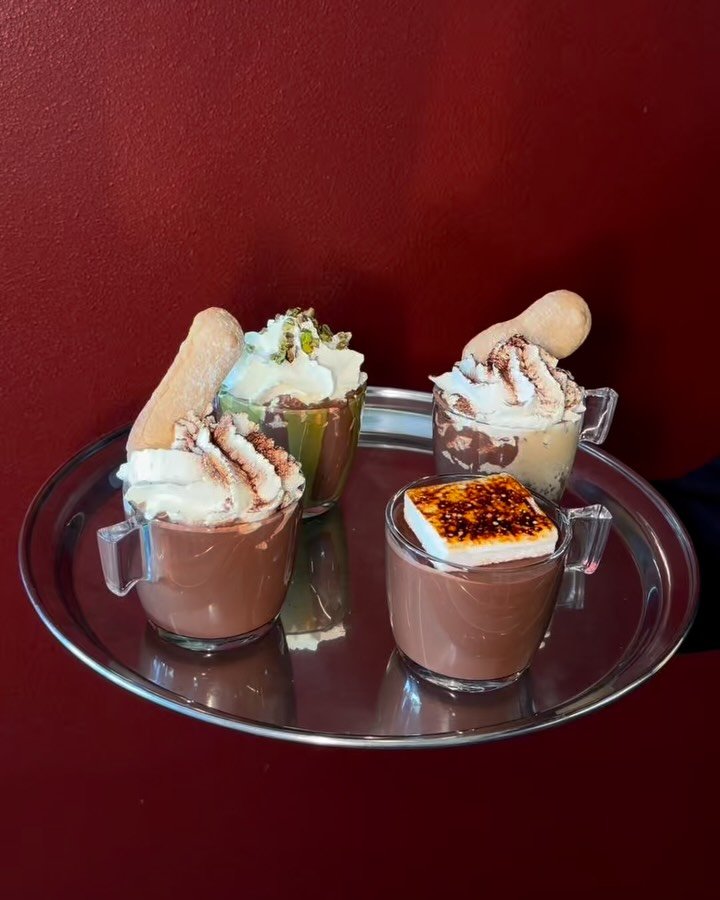 Hot chocolates are forecast this long weekend! Get down to Chicho Gelato and try all four flavours. On the menu

Euro Hot Chocolate 🍫 whipped cream and house-made savoiardi
Chocomallow 🍫 torched slab of house-made marshmallow
Chocomisu 🍫 scoop of 