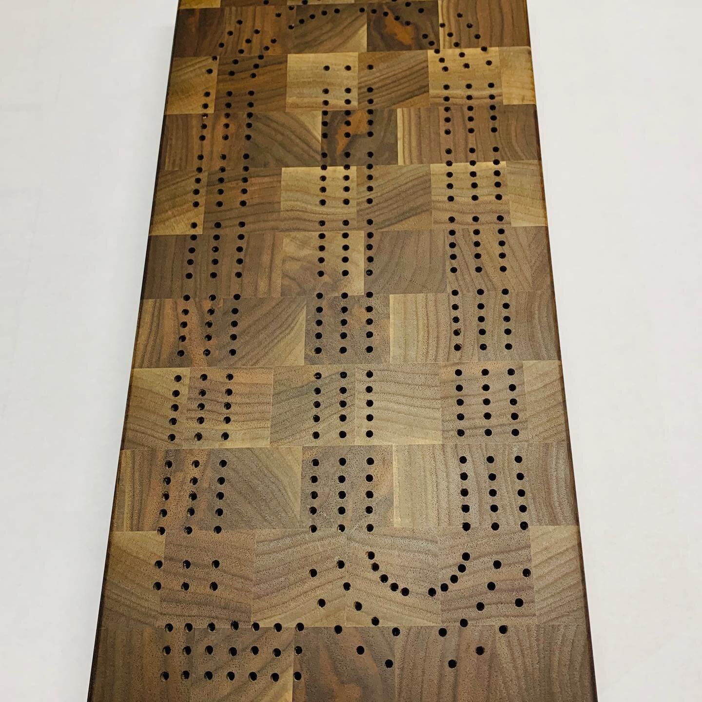 2&rdquo;x 8&rdquo;x 16&rdquo; End grain Walnut cribbage board up for grabs! Put the cell phones down, strengthen your mind! Card and game pieces are stored underneath.#woodengames#builttolast#fuckyoucoronavirus