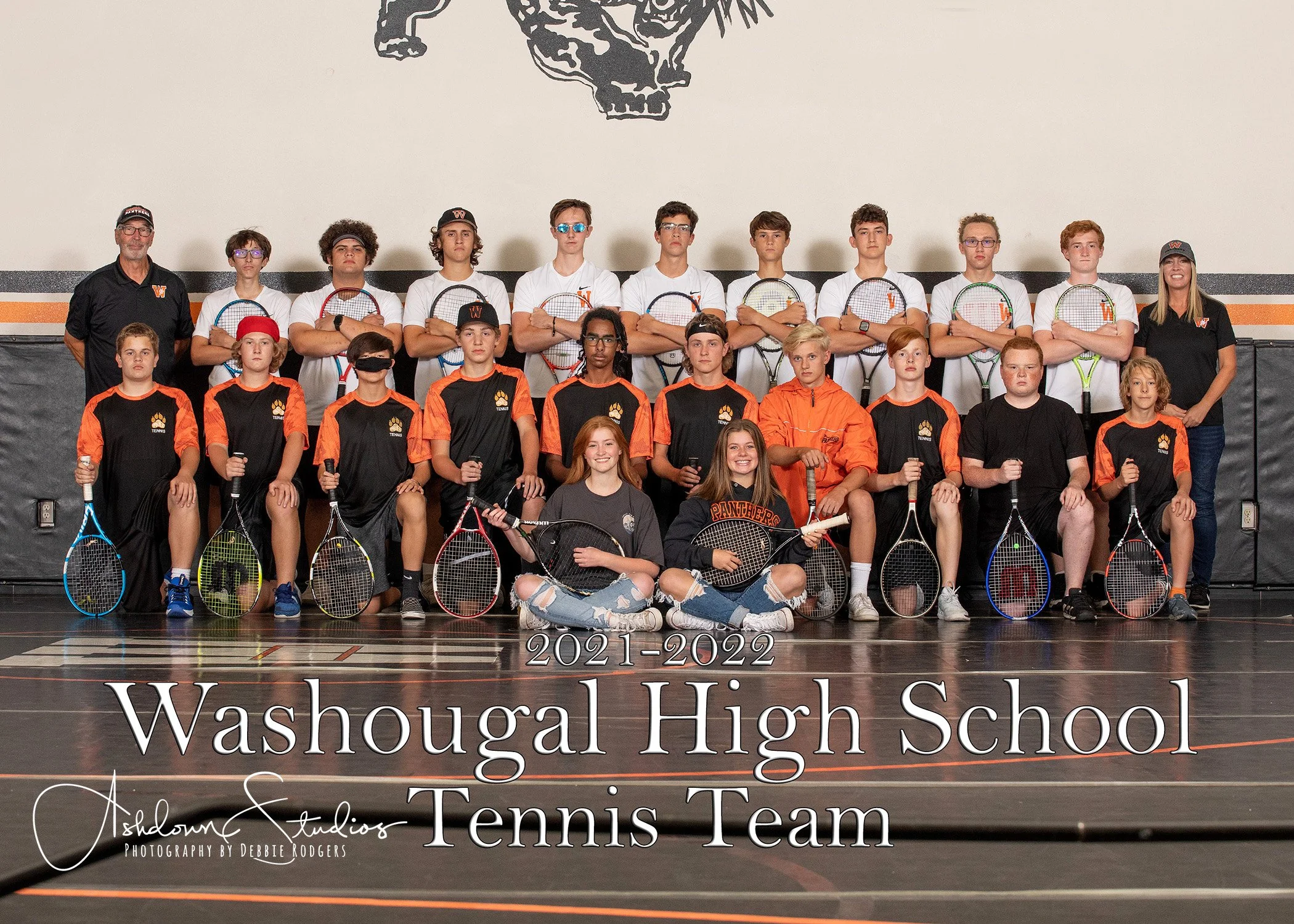 Picture of the 2021-2022 Washougal High School Tennis Team
