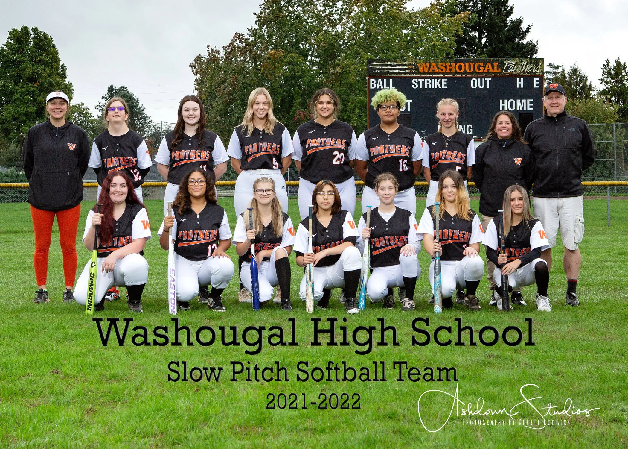 Picture of the 2021-2022 Washougal High School Softball Team