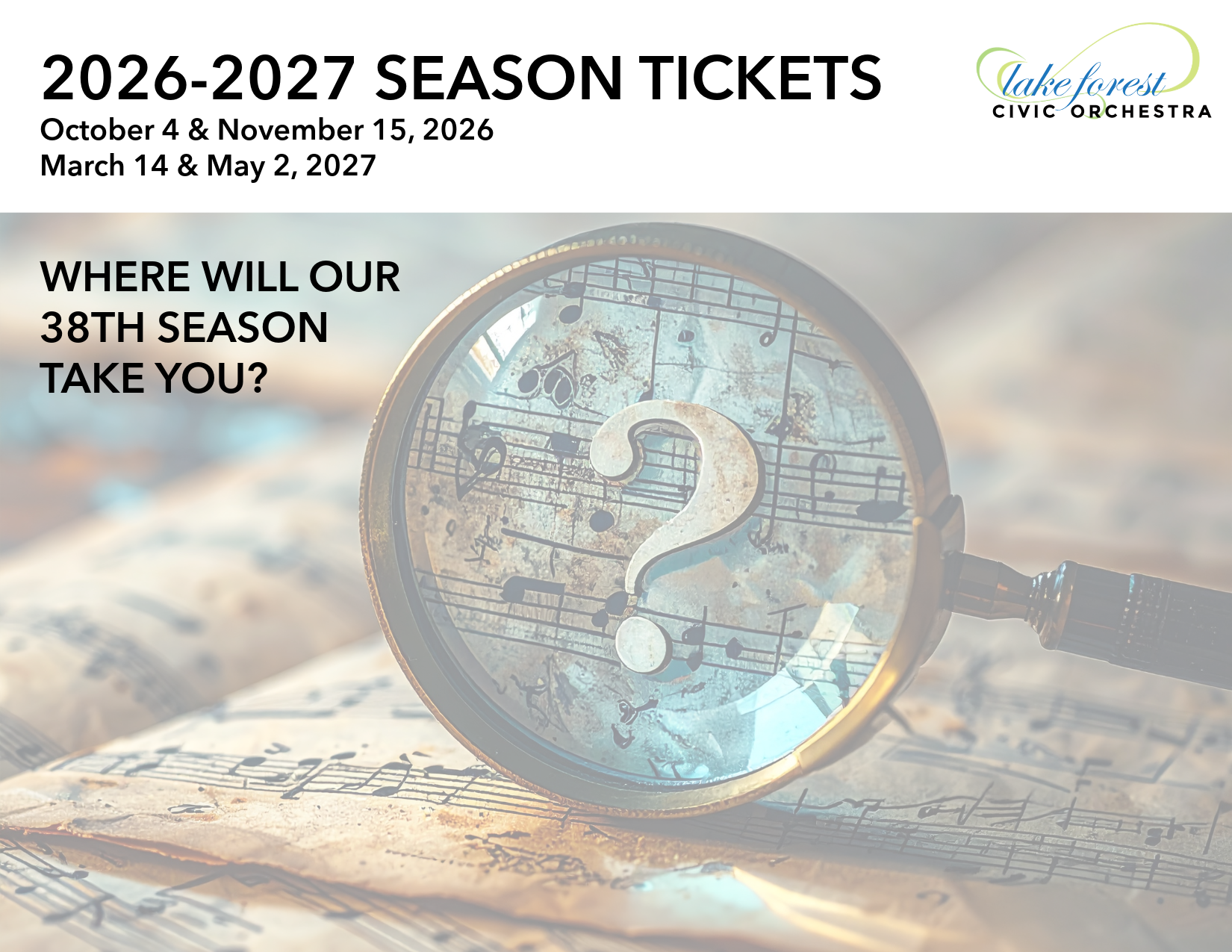 2026-2027 Season Subscription