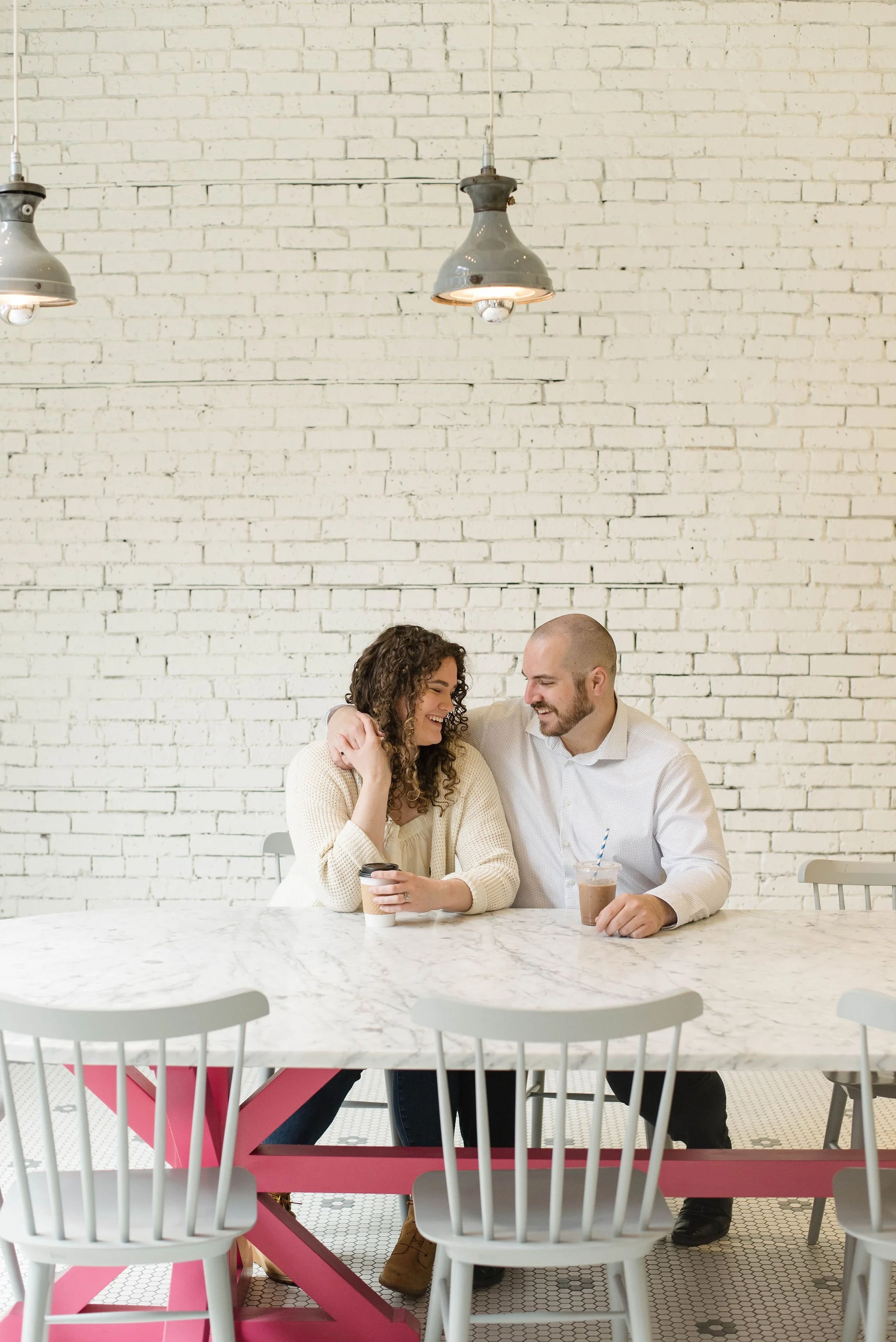 K & J | A Pioneer Square Engagement Session in Downtown Seattle