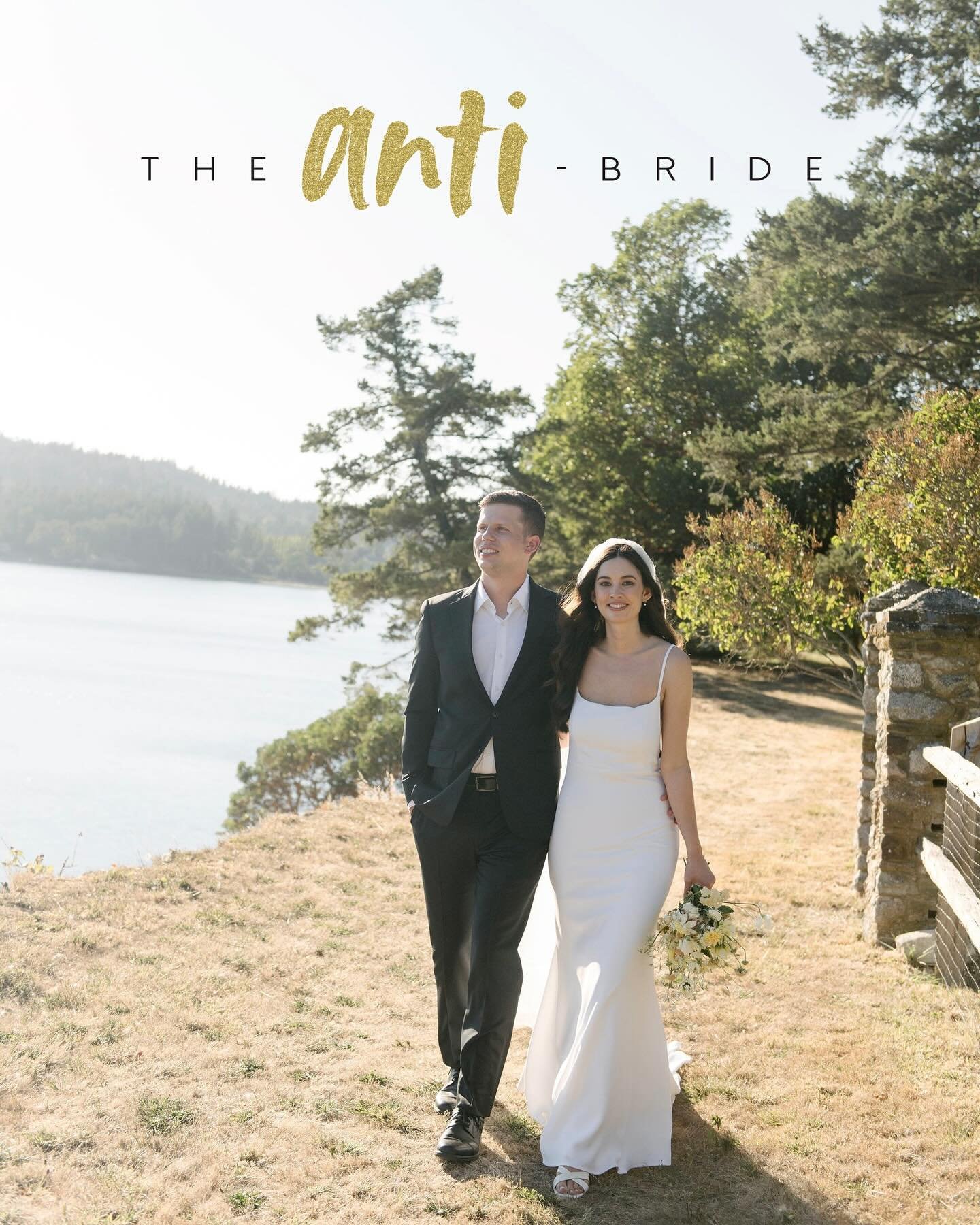 We are so excited to share that Melissa and Steven&rsquo;s micro wedding day on Orcas Island has been featured on @_anti_bride! 

Their wedding day was pure magic. From a sunny ceremony on the cliffs overlooking the ocean with 25 guests, to the getaw