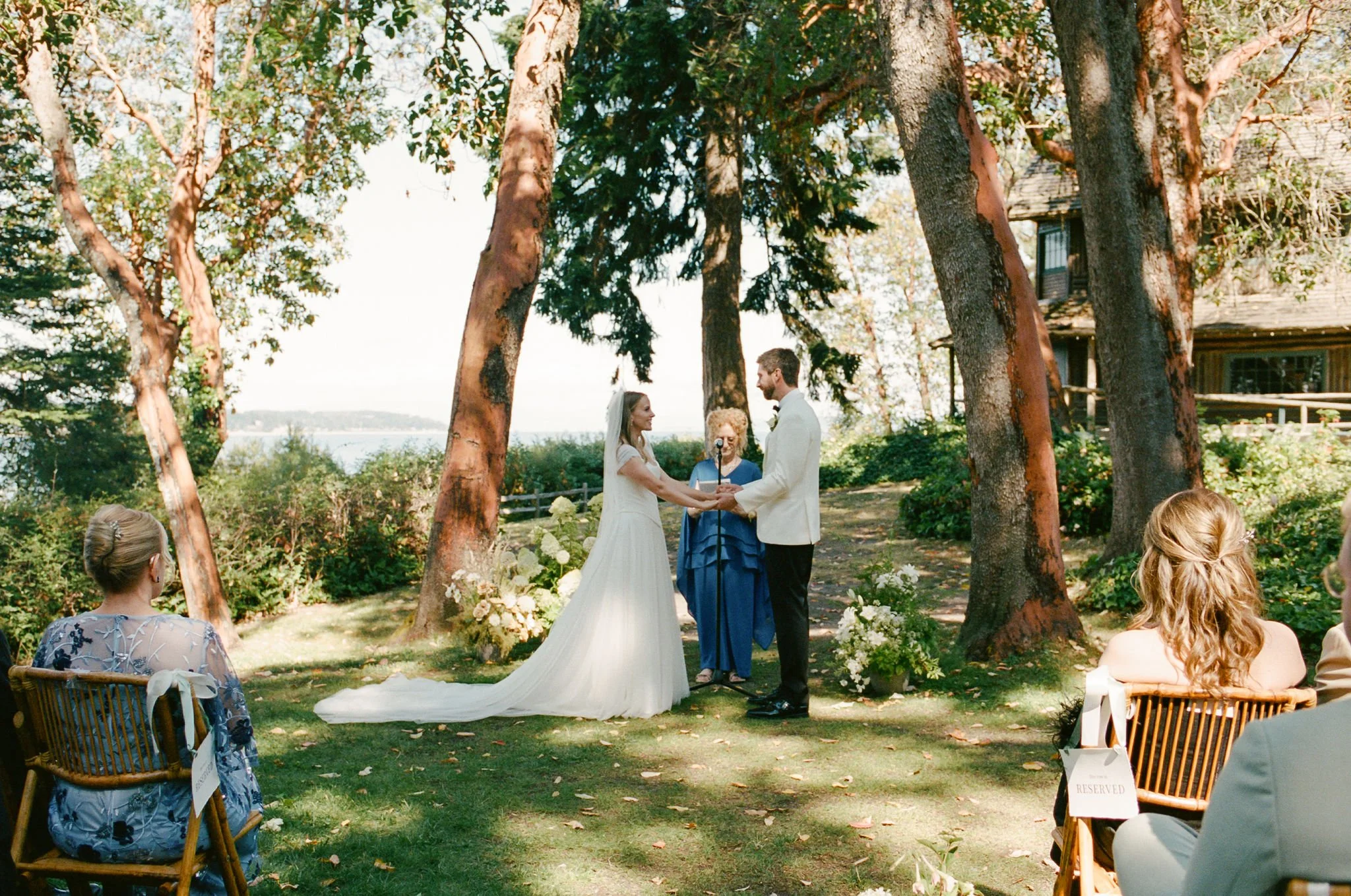 A Summer Wedding Weekend at Captain Whidbey | A &amp; C