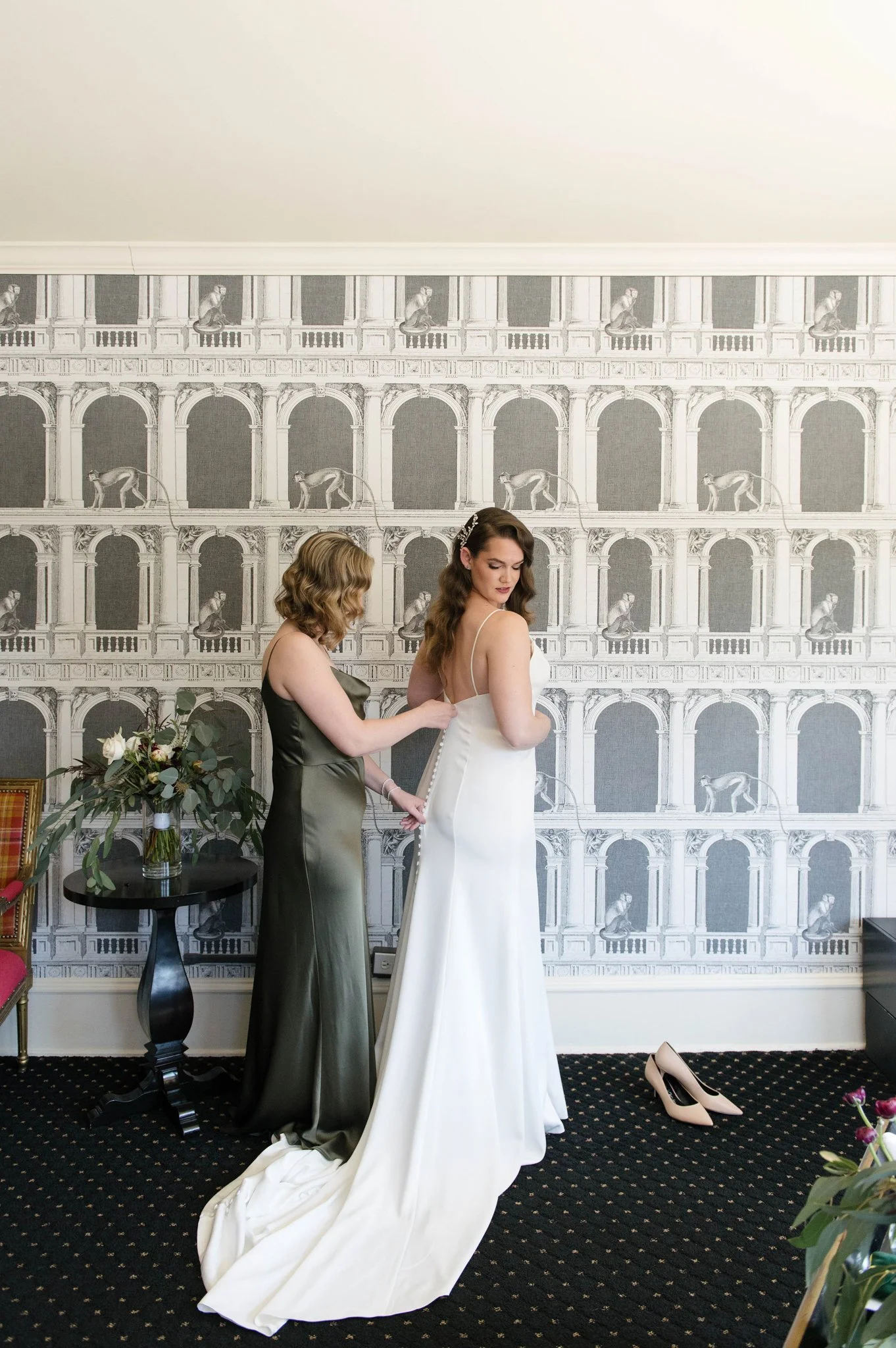 Blue Sky Bridal Hotel Sorrento Wedding Seattle Washington Photographer