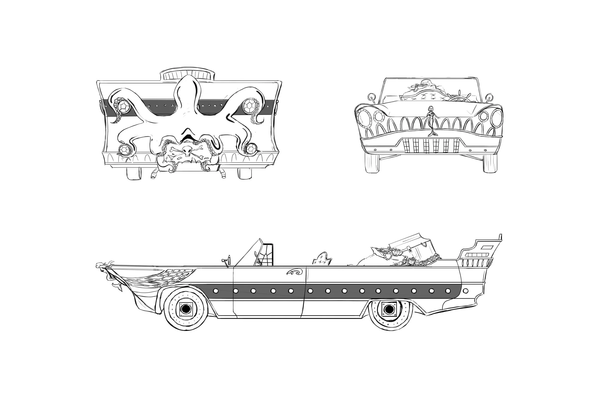 Pirate Car Design