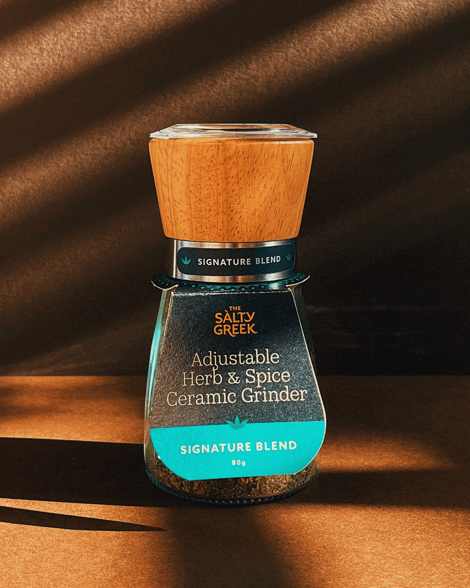 The Salty Greek Signature Blend Grinder.gif