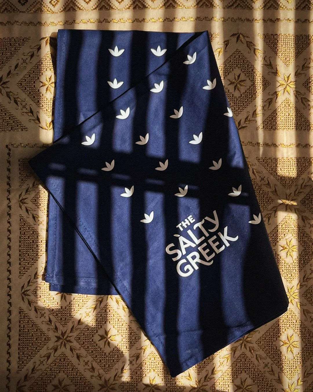 4x5_The Salty Greek Cotton Tea Towel_Flat.jpg
