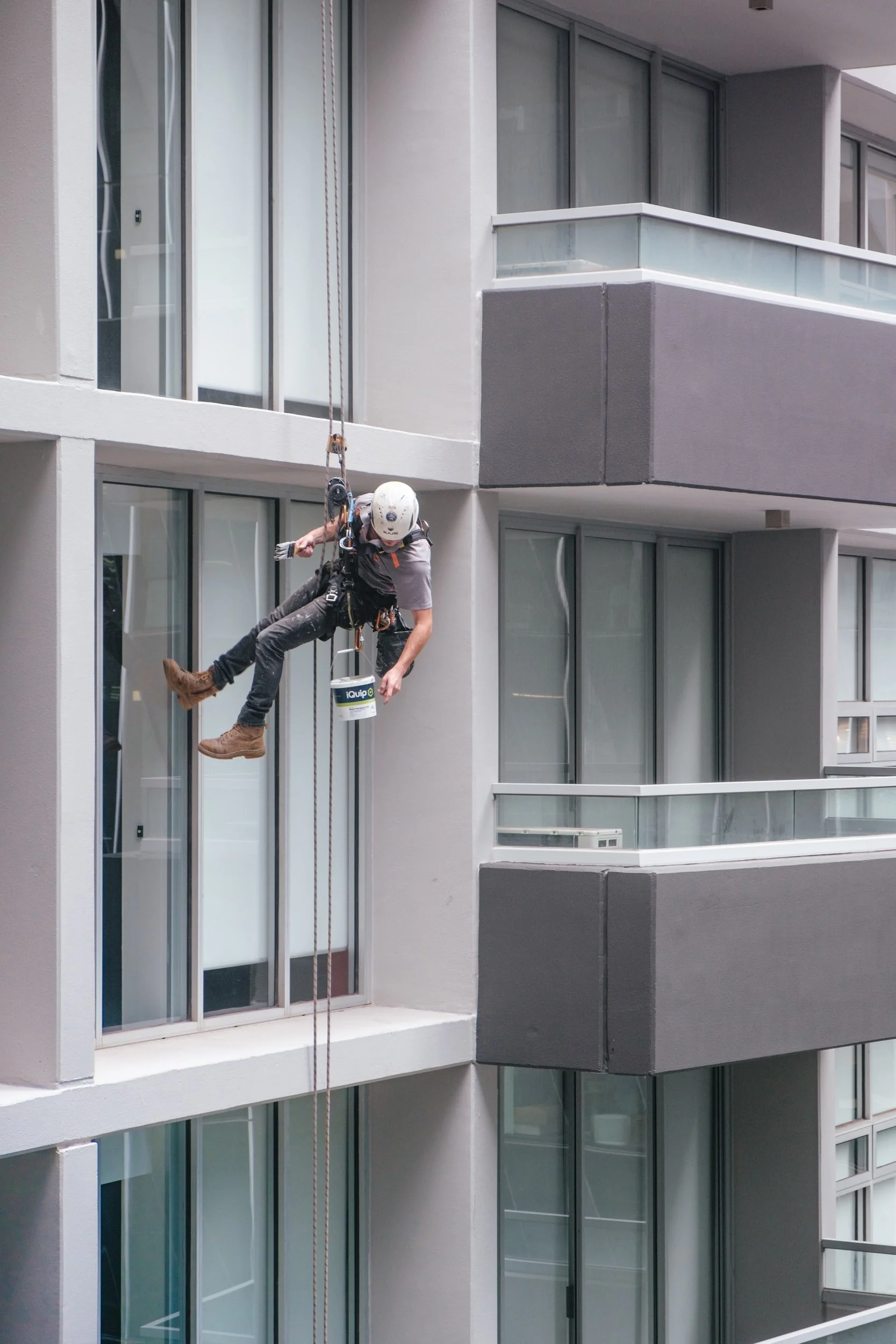 Exterior commercial painting