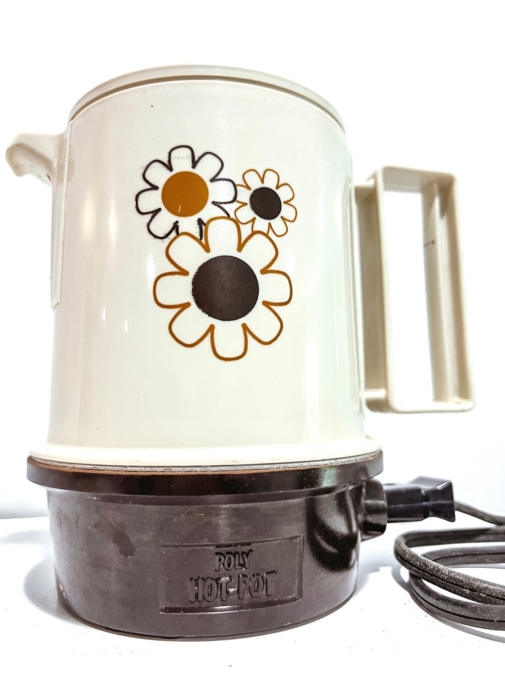 Vintage Tricolette 4 Cup Coffee Pot 