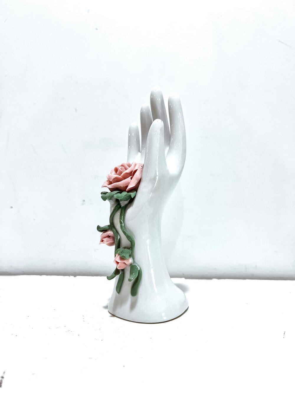 Vintage Porcelain Hand Ring Holder — myrtle and mo