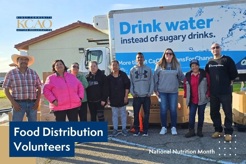 National Nutrition Month: Food Distribution Volunteers