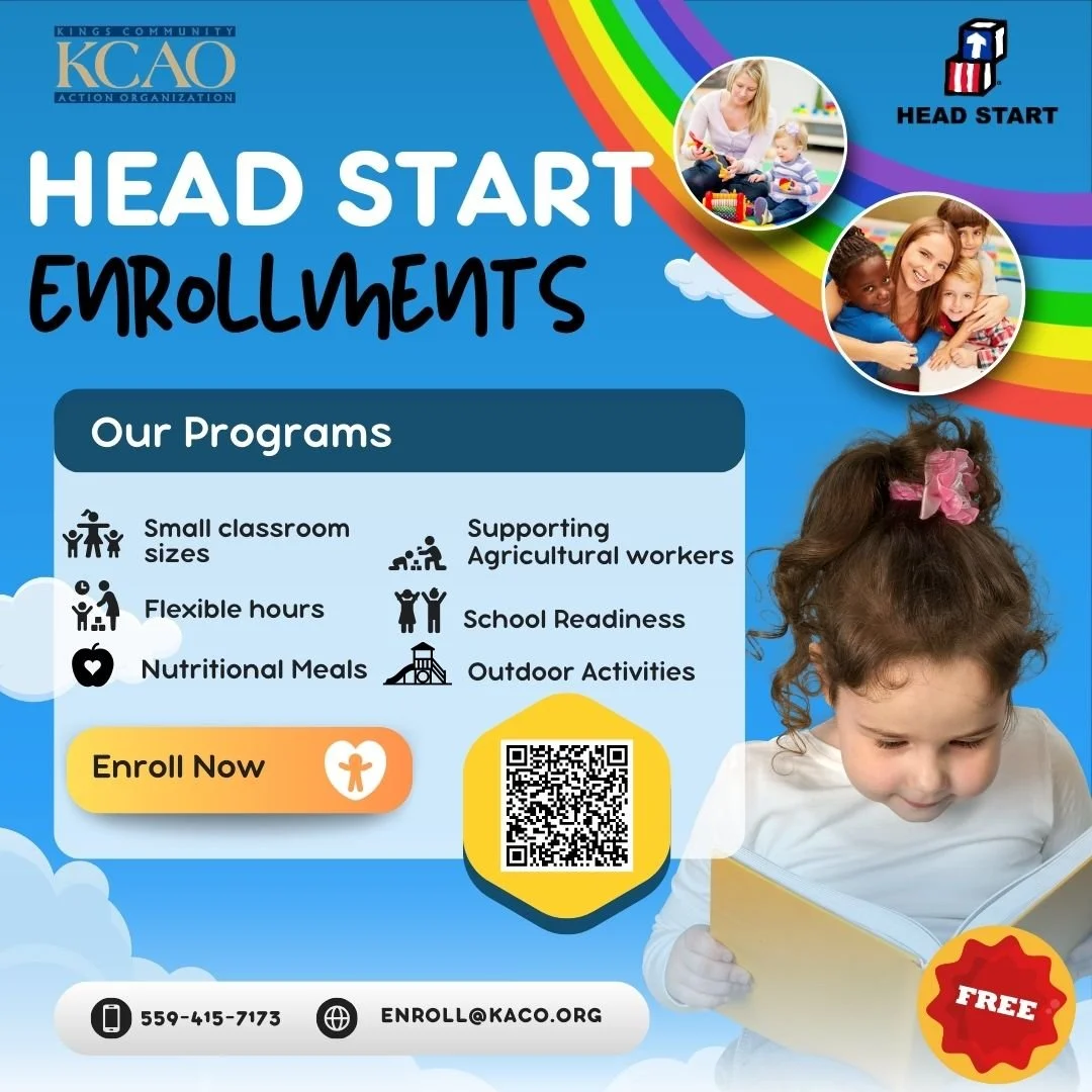 Head Start Enrollment Now Open for the 2026–2027 School Year — KCAO