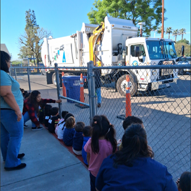 Preston Green Head Start Students Learn About Recycling Through Hands-On Experience