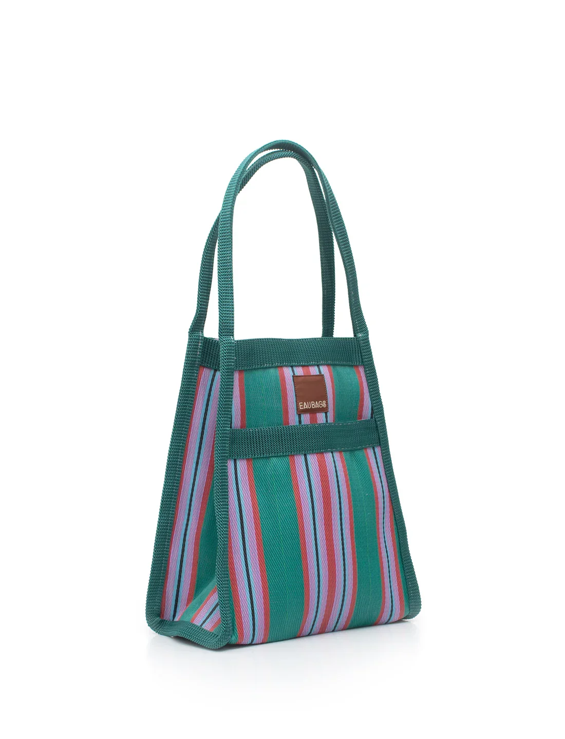 EAU_BAGS_Striped_Recycled_Nylon_Bag_Sac_Triangular_Shape__Jardin_Angle.webp